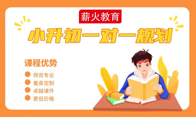 小升初一对一辅导