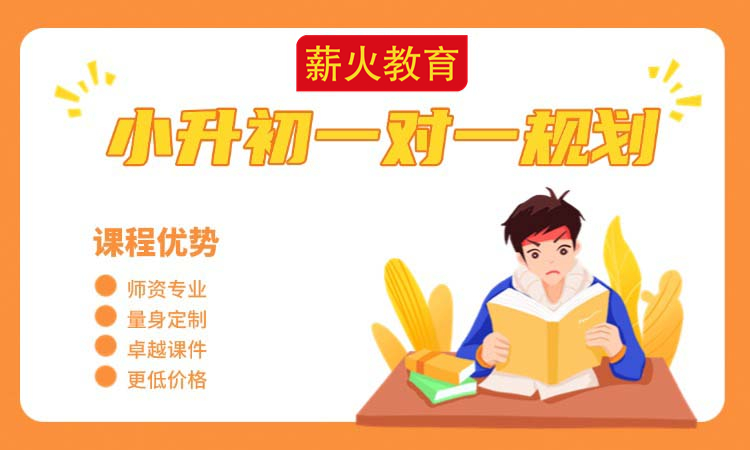 小升初一对一辅导